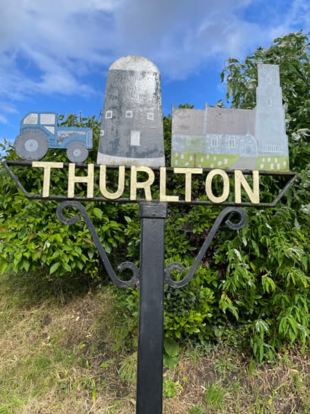 Thurlton Village Sign